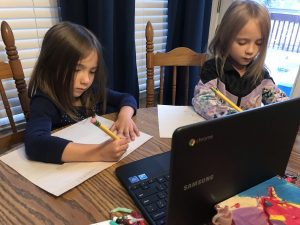 5-and-6-year-olds-taking-a-spelling-test